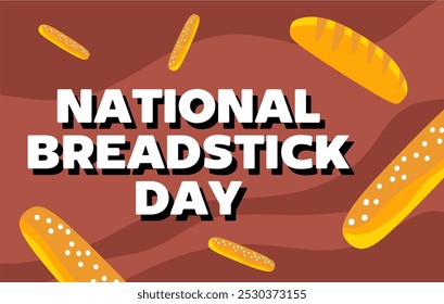 Happy National Breadstick Day with delicious breadsticks