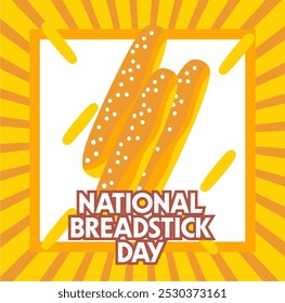 Happy National Breadstick Day with delicious breadsticks