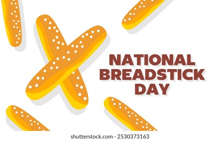 Happy National Breadstick Day with delicious breadsticks