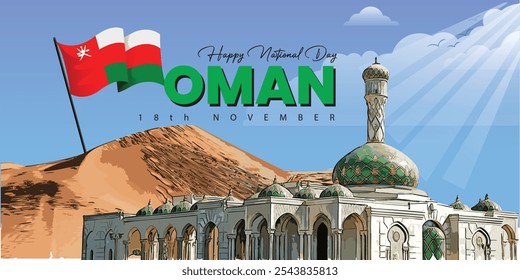 Happy National Day Oman 18 December
