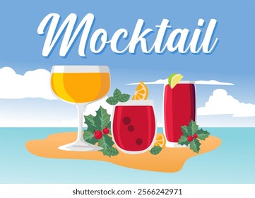 Happy National Mocktail Week with fresh mocktails