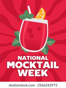 Happy National Mocktail Week with fresh mocktails