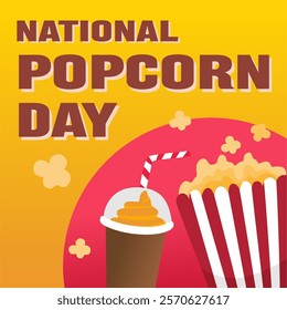 Happy National Popcorn Day with delicious popcorn