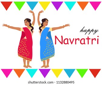 Happy Navratri card