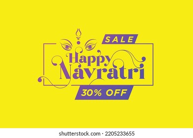 Happy Navratri Festival Offer, Template, Banner, Logo Design, Icon, Poster, Unit, Label, Web Header, Vector, illustration, Tag, Diwali Celebration background