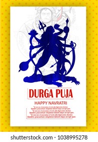 Happy Navratri, with Maa Durga