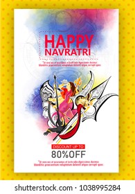 Happy Navratri, with Maa Durga