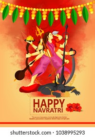 Happy Navratri, with Maa Durga