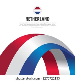 Happy Netherland Independence Day Vector Design Illustration Template