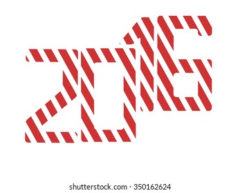 Happy new 2016 year .Color design.Vector illustration.