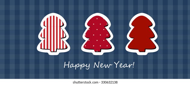 Happy new 2016 year. Colorful design. Vector illustration