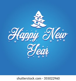 Happy New 2016 Year vector