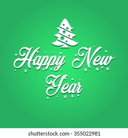 Happy New 2016 Year vector