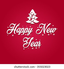 Happy New 2016 Year vector