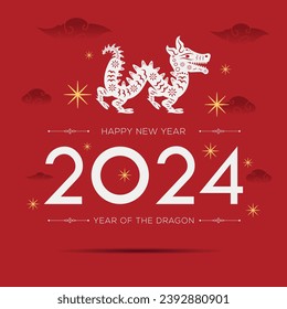 Happy new 2024 year, Chinese New Year.