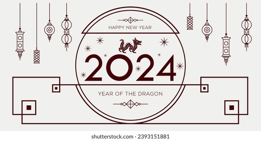 Happy new 2024 year, Chinese New Year.