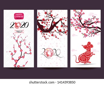 Happy New Chinese Year 2020 year of the Rat - year of the mouse