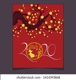 Happy New Chinese Year 2020 year of the Rat - year of the mouse