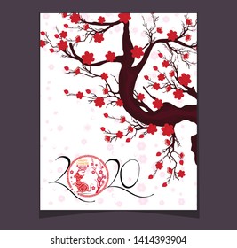 Happy New Chinese Year 2020 year of the Rat - year of the mouse