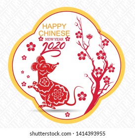 Happy New Chinese Year 2020 year of the Rat - year of the mouse