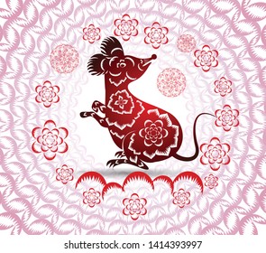 Happy New Chinese Year 2020 year of the Rat - year of the mouse