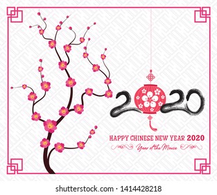 Happy New Chinese Year 2020 year of the Rat year of the mouse