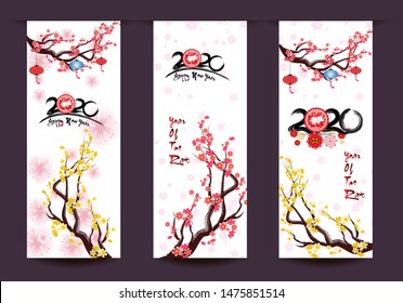 Happy New Chinese Year 2020 year of the Rat