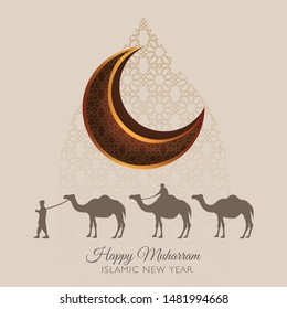 Happy New Hijri Year, Islamic New Year 1441 Hijriyah (1 muharram)