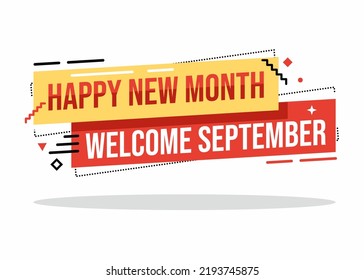 Happy new month and welcome september