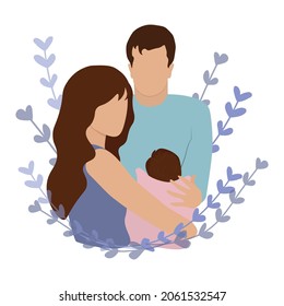 mother carrying baby clipart