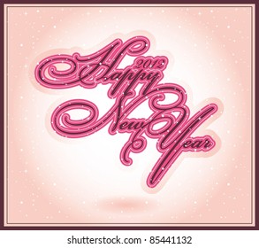 happy new year 2012