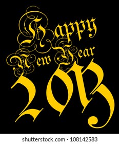 happy new year 2013