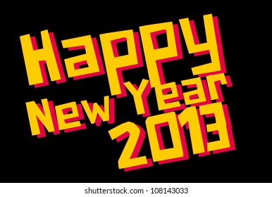 happy new year 2013