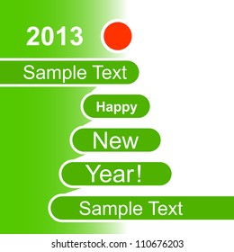 Happy New Year 2013 background