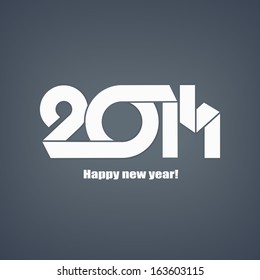 Happy new year 2013 celebration greeting card design