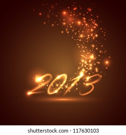 happy new year 2013. holiday background (2014 in portfolio)