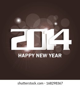 Happy New Year 2014 / Creative happy new year 2014 design. 
