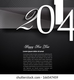 Happy New Year 2014 Design Background