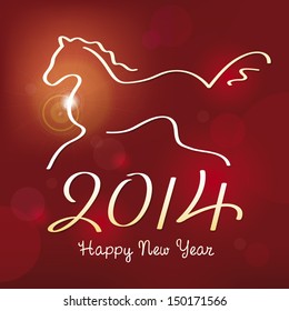 Happy new year 2014, year of the horse.