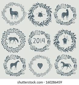 Happy new year 2014! Year of horse