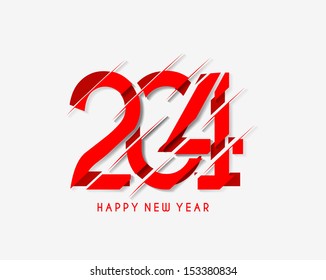 Happy new year 2014 Text Design