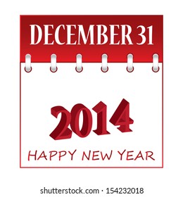 Happy New Year 2014.vector.eps10