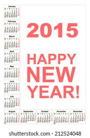 Happy new year 2015