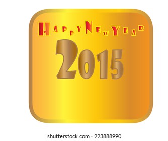 The happy new year for 2015 