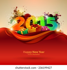 Happy new year 2015 - Shutterstock ID 236199427