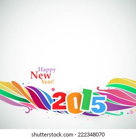 Happy New Year 2015 background