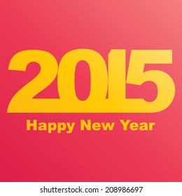 happy new year 2015 celebration background 