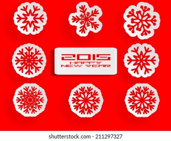 happy new year 2015 celebration background 