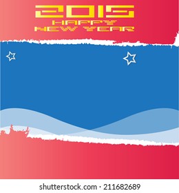 happy new year 2015 celebration background 