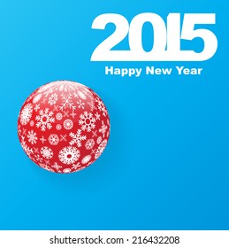 happy new year 2015 celebration background 